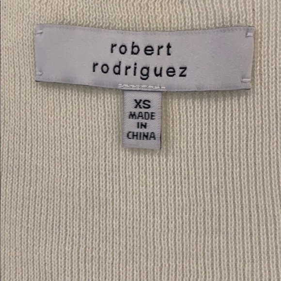 Robert Rodriguez Metallic Laminated Tank - Picture 3 of 5